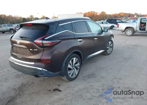 2019 Nissan Murano Sl z USA, uszkodzony, nr VIN 5N1AZ2MS6KN133008